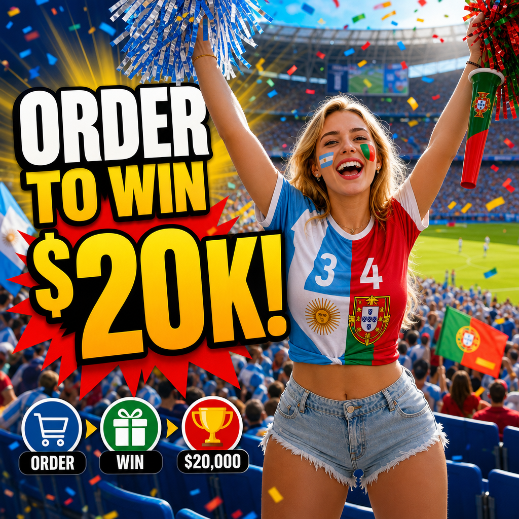 Win $20k Cash 🔥 Custom FIFA World Cup 2026 Finals Prediction T-Shirt ⚽️