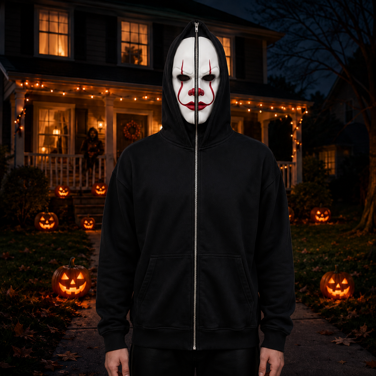 Halloween Zip-Up Hoodie