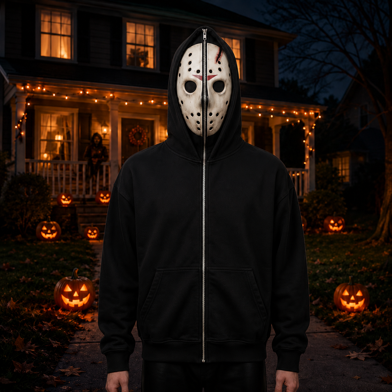 Halloween Zip-Up Hoodie