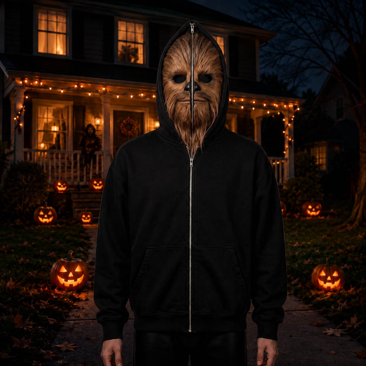 Halloween Zip-Up Hoodie