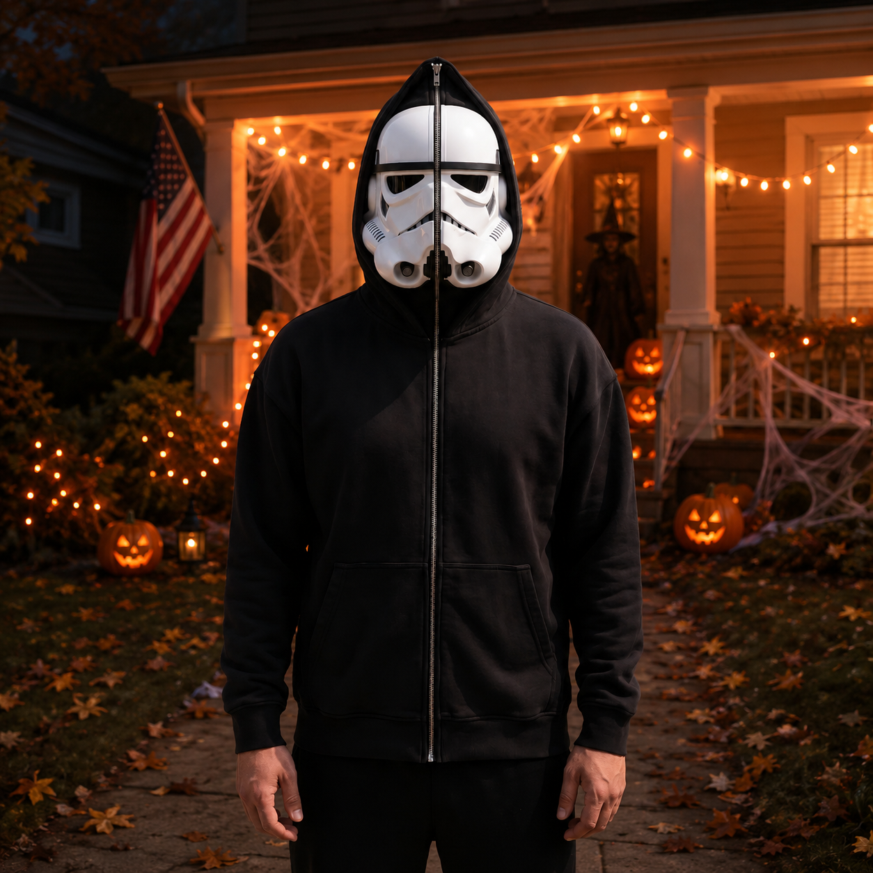 Halloween Zip-Up Hoodie