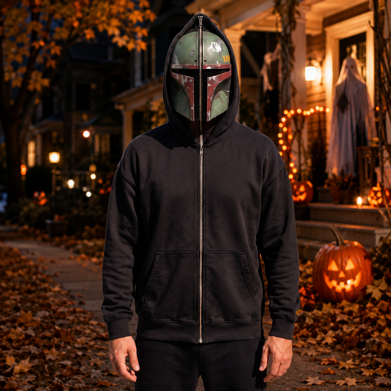 Halloween Zip-Up Hoodie