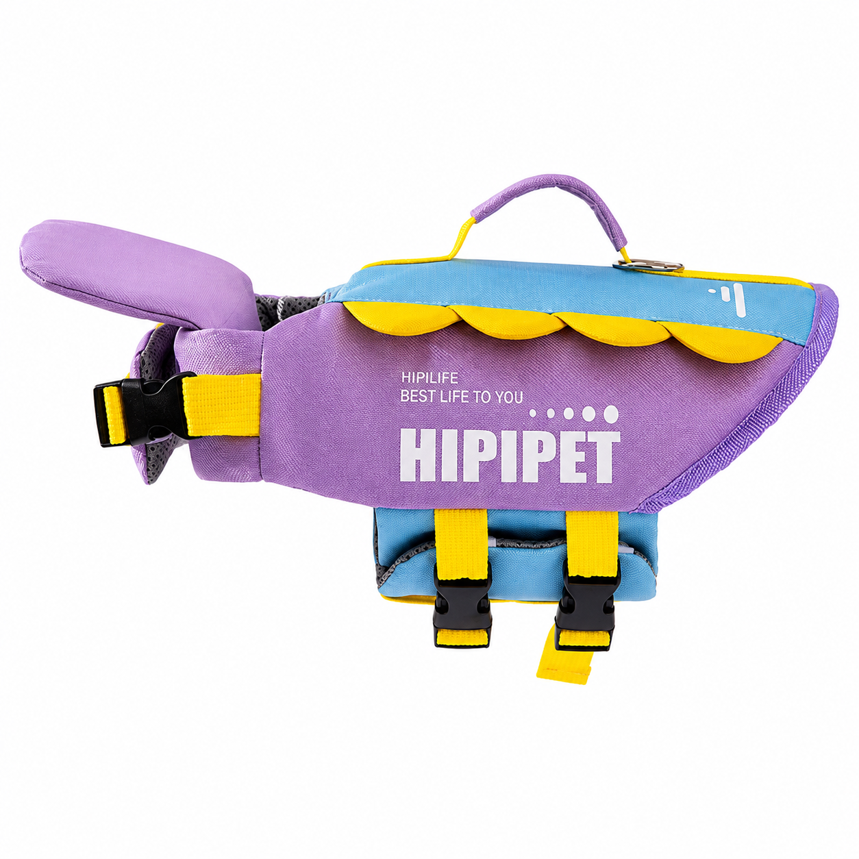 High-Buoyancy Dog Life Jacket with Rescue Handle