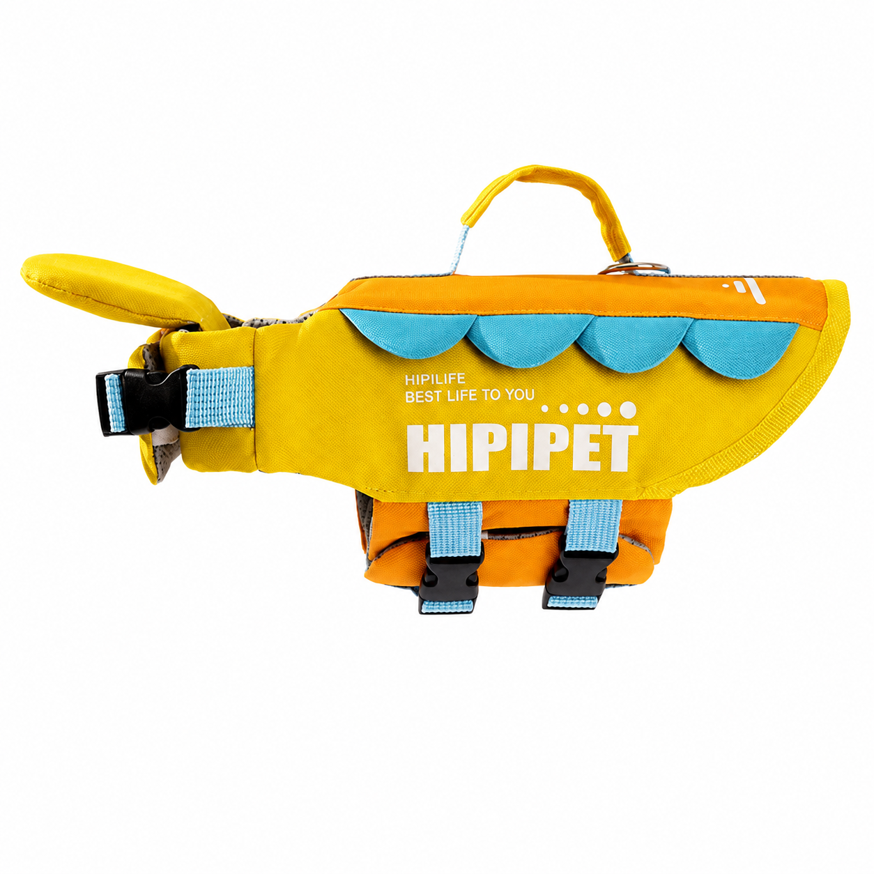 High-Buoyancy Dog Life Jacket with Rescue Handle