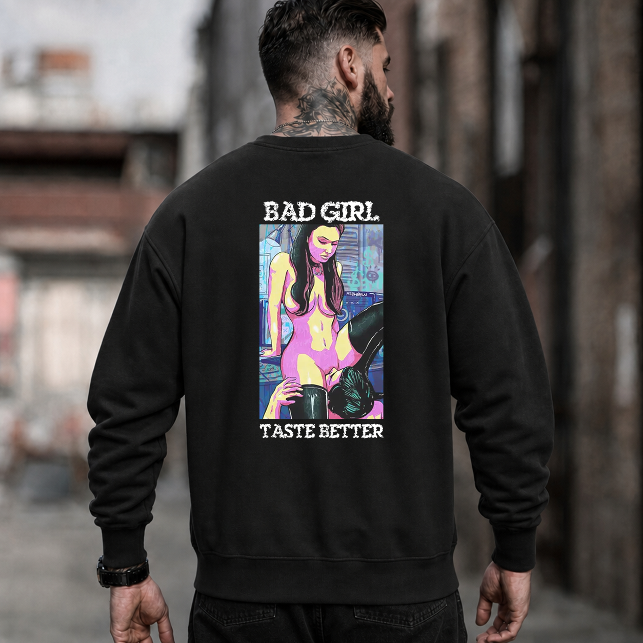Bad Girl Taste Better Pin-Up T-Shirt & Hoodie