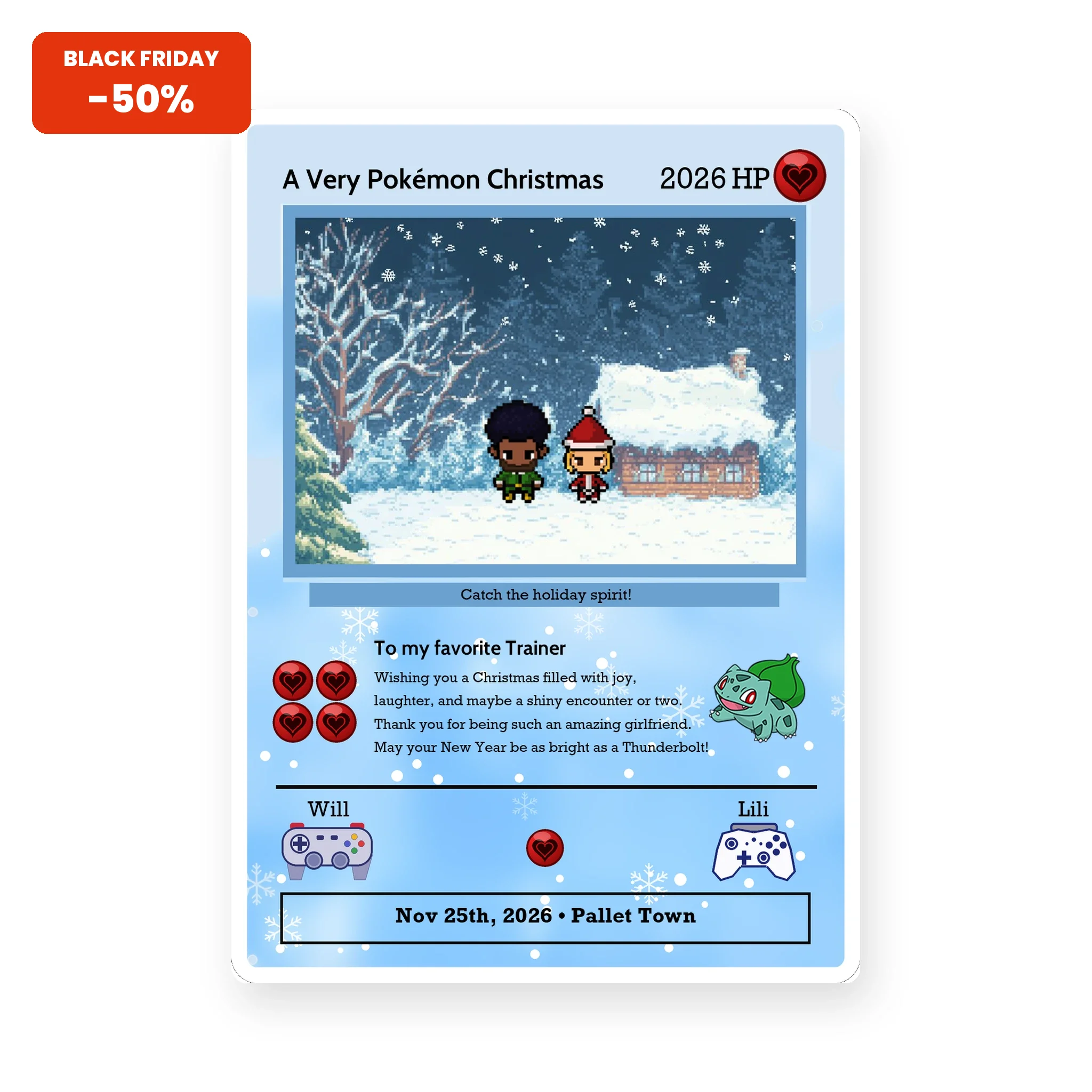 Christmas Card - Build Your Own