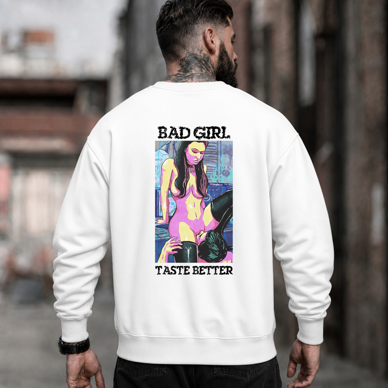 Bad Girl Taste Better Pin-Up T-Shirt & Hoodie