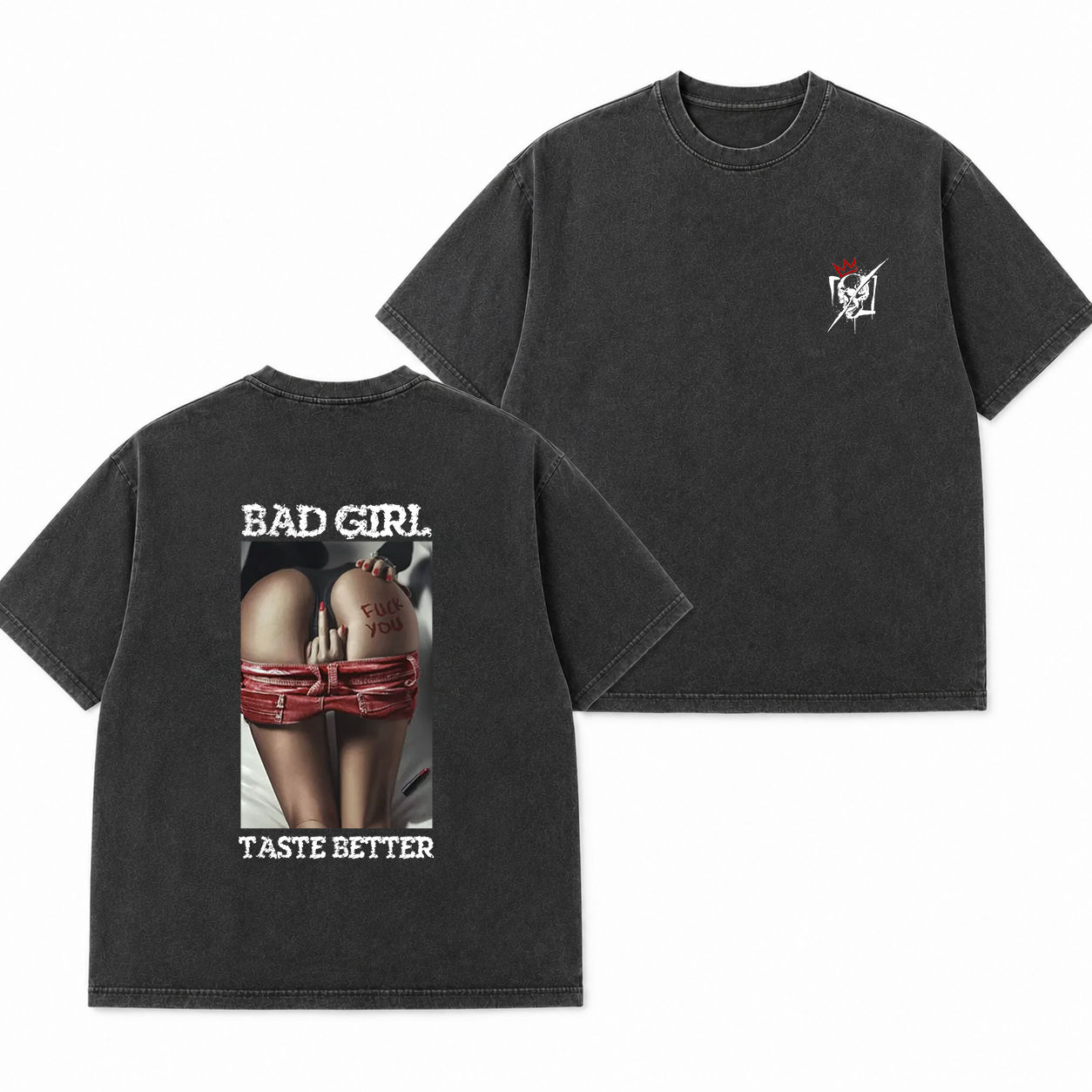 Bad Girl Bondage Pin-Up Graphic T-Shirt & Hoodie