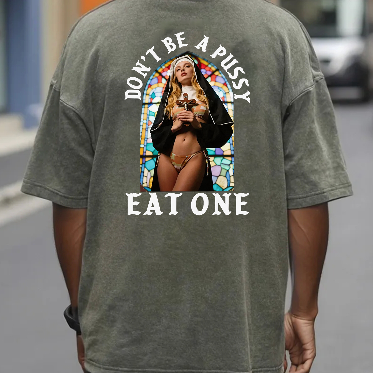 Don’t Be a Pussy Funny Adult T-Shirt & Hoodie