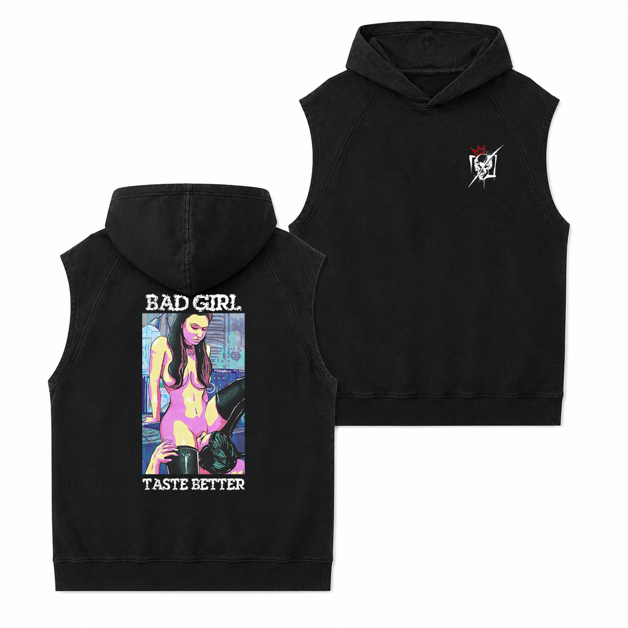 Bad Girl Taste Better Pin-Up T-Shirt & Hoodie