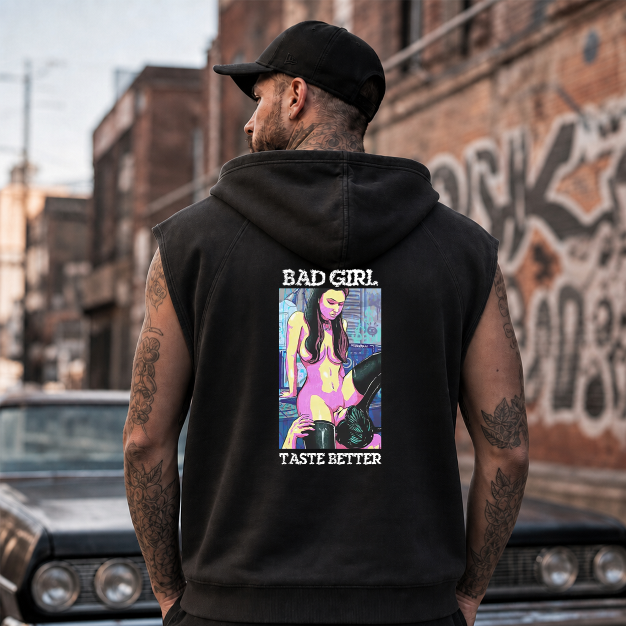 Bad Girl Taste Better Pin-Up T-Shirt & Hoodie