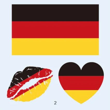 FIFA World Cup 2026 National Flag Temporary Tattoo (Lasts 1 Week)