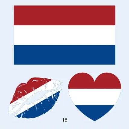 FIFA World Cup 2026 National Flag Temporary Tattoo (Lasts 1 Week)