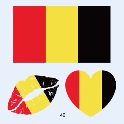 FIFA World Cup 2026 National Flag Temporary Tattoo (Lasts 1 Week)