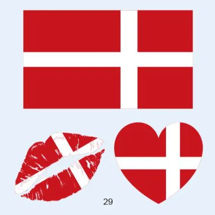 FIFA World Cup 2026 National Flag Temporary Tattoo (Lasts 1 Week)