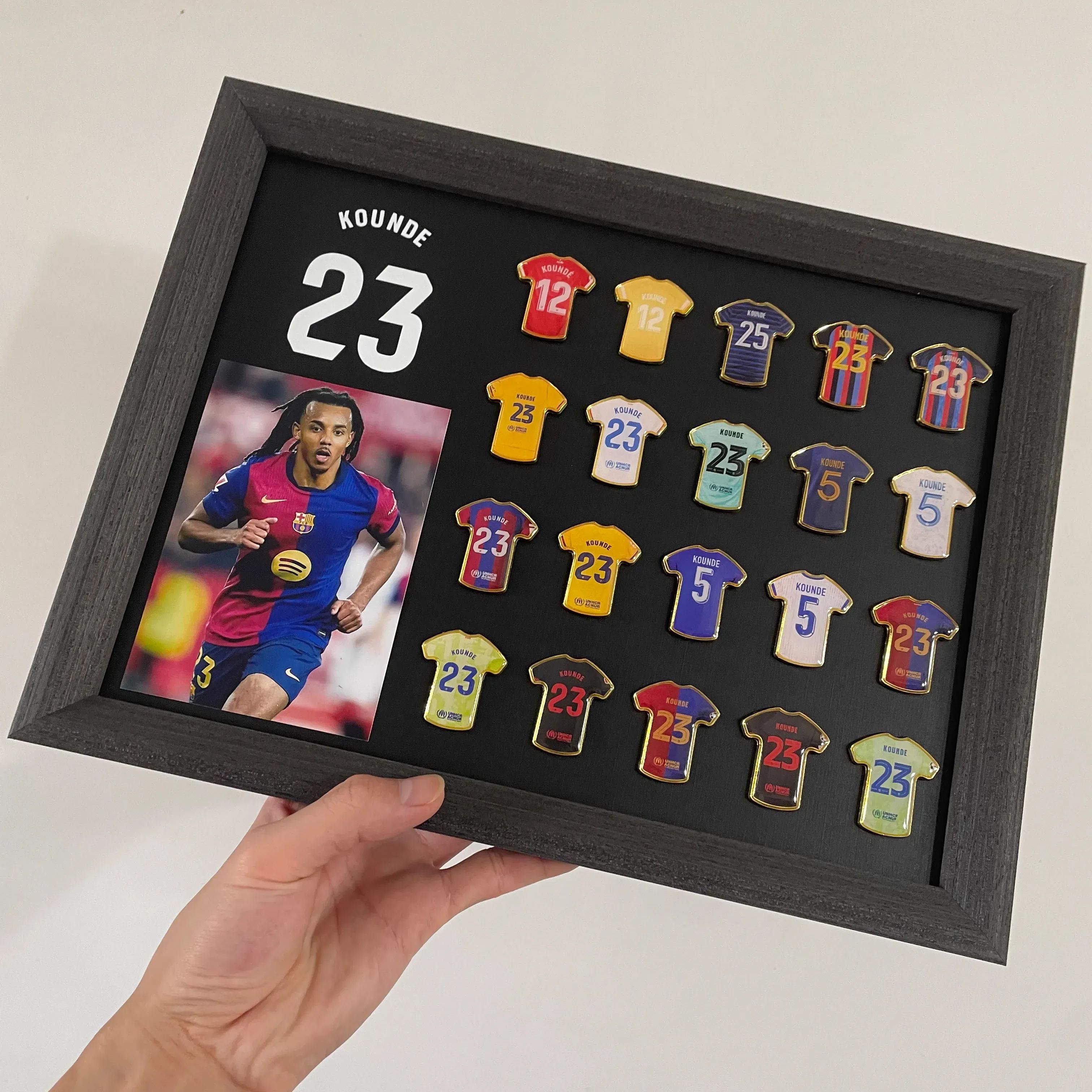 Player Career Jersey Crest Framed Collector’s Edition Display