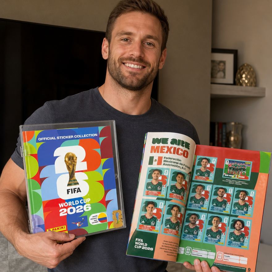 Official 2026 World Cup Sticker Collection - Football Album & Mystery Sticker