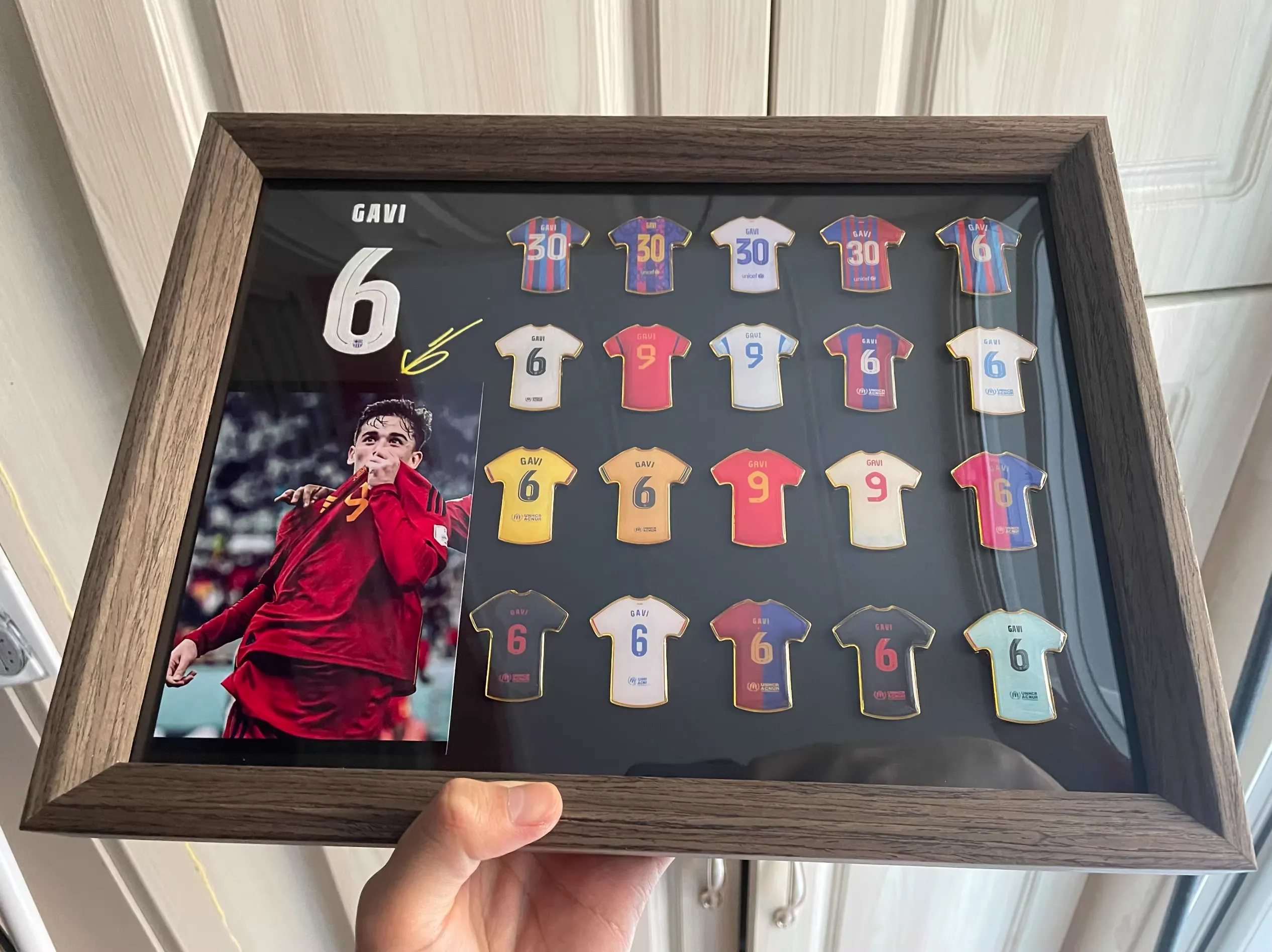 Player Career Jersey Crest Framed Collector’s Edition Display
