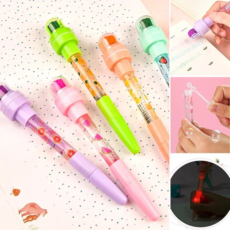 💥Last Day Promotion - 49% OFF 🎁5-in-1 Magic Blowing Ballpoint Pen for Kids-BUY 2 GET 1 FREE