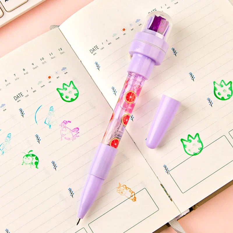 💥Last Day Promotion - 49% OFF 🎁5-in-1 Magic Blowing Ballpoint Pen for Kids-BUY 2 GET 1 FREE