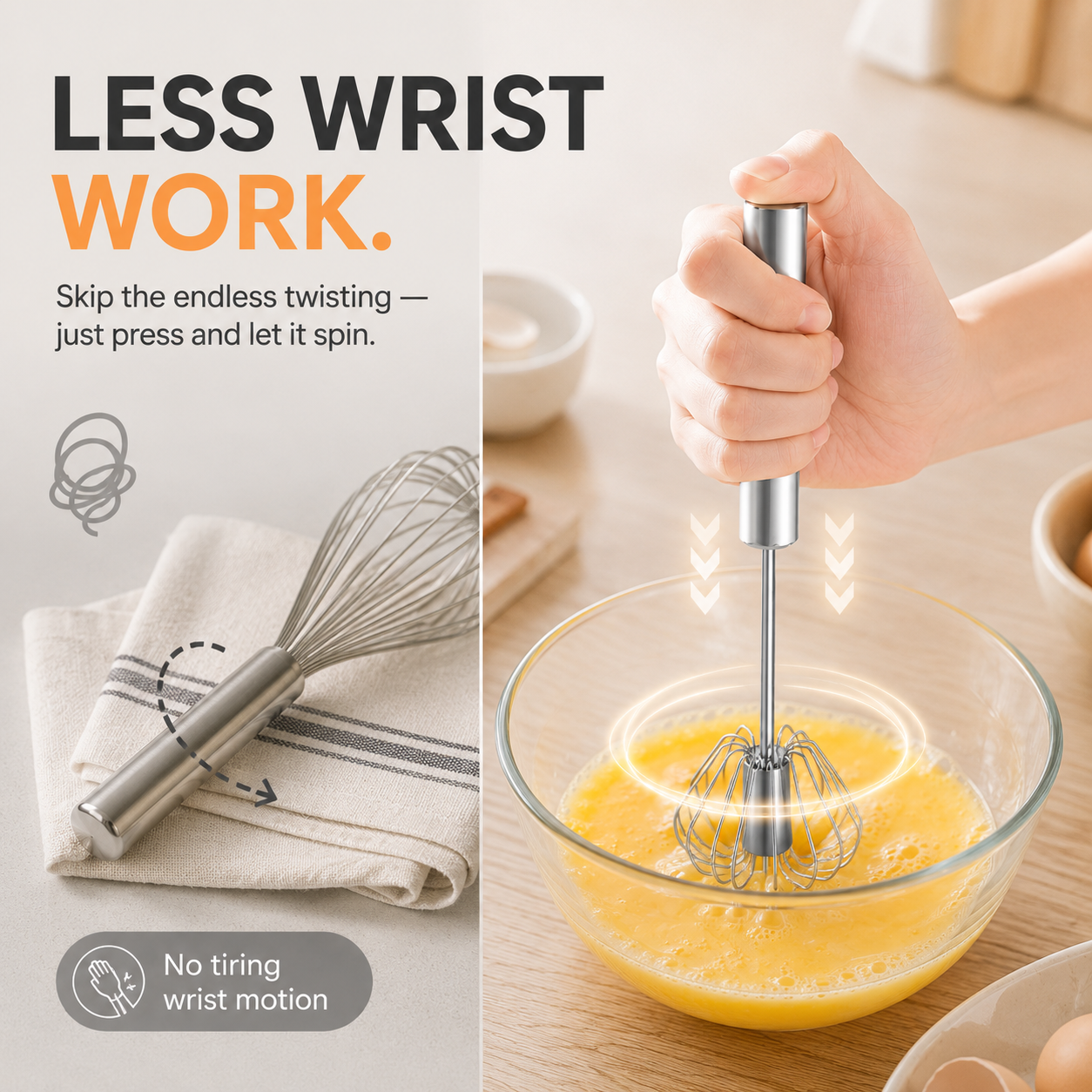 How the whisk works