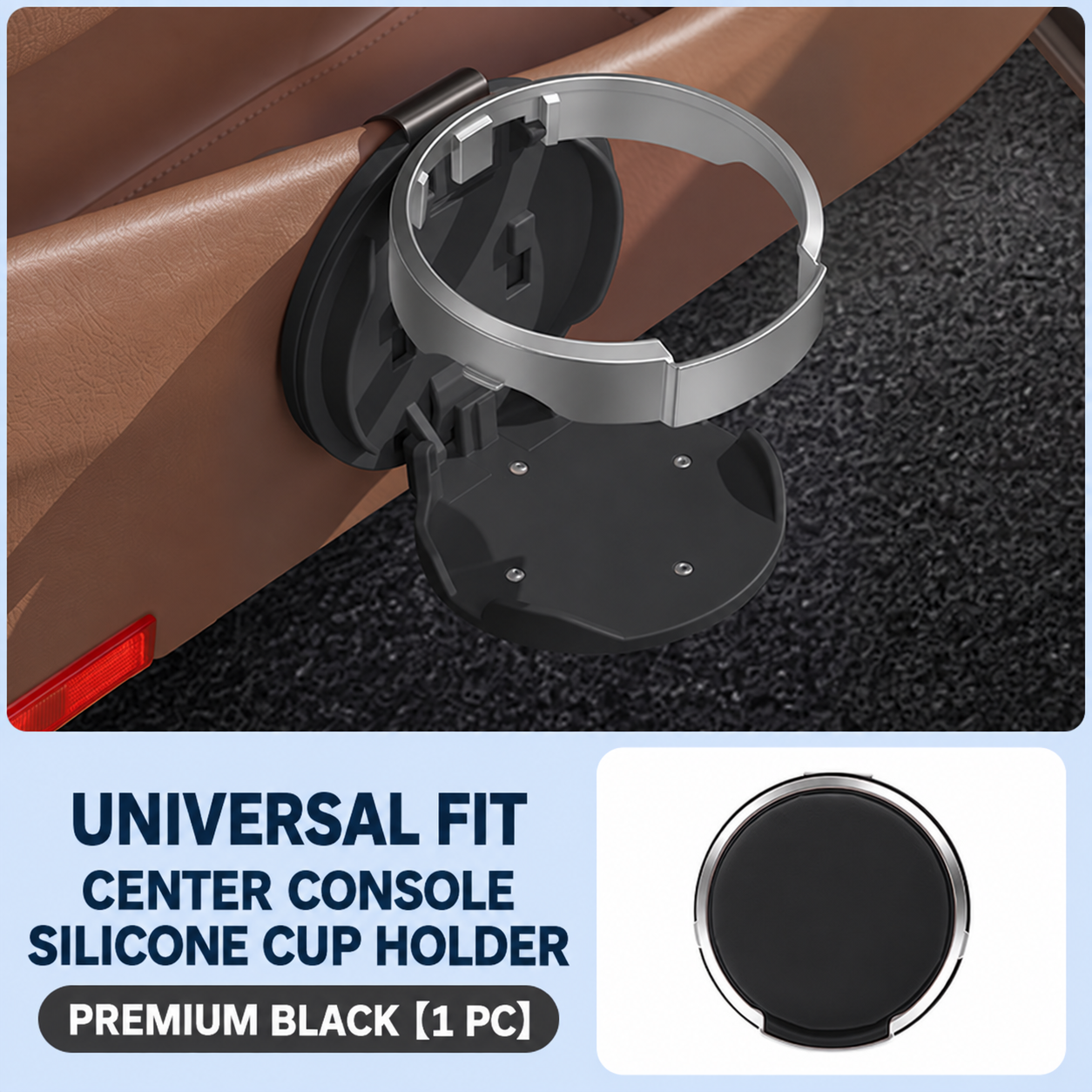 Car Door Cup Holder – Foldable In-Car Storage Organizer