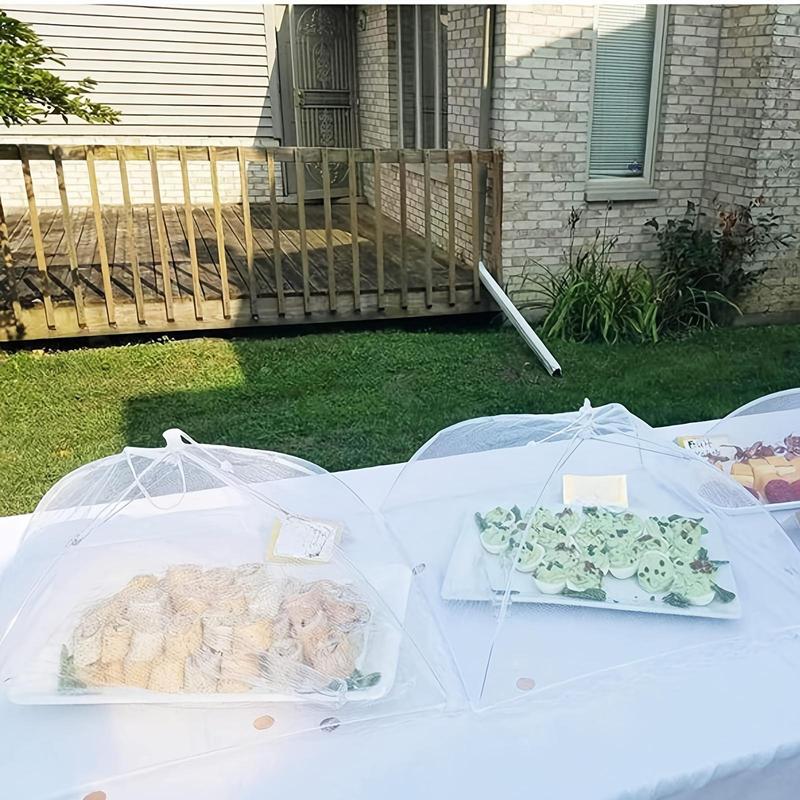 🧺Foldable Mesh Food Cover — Keep Bugs Out & Freshness In🌿✨