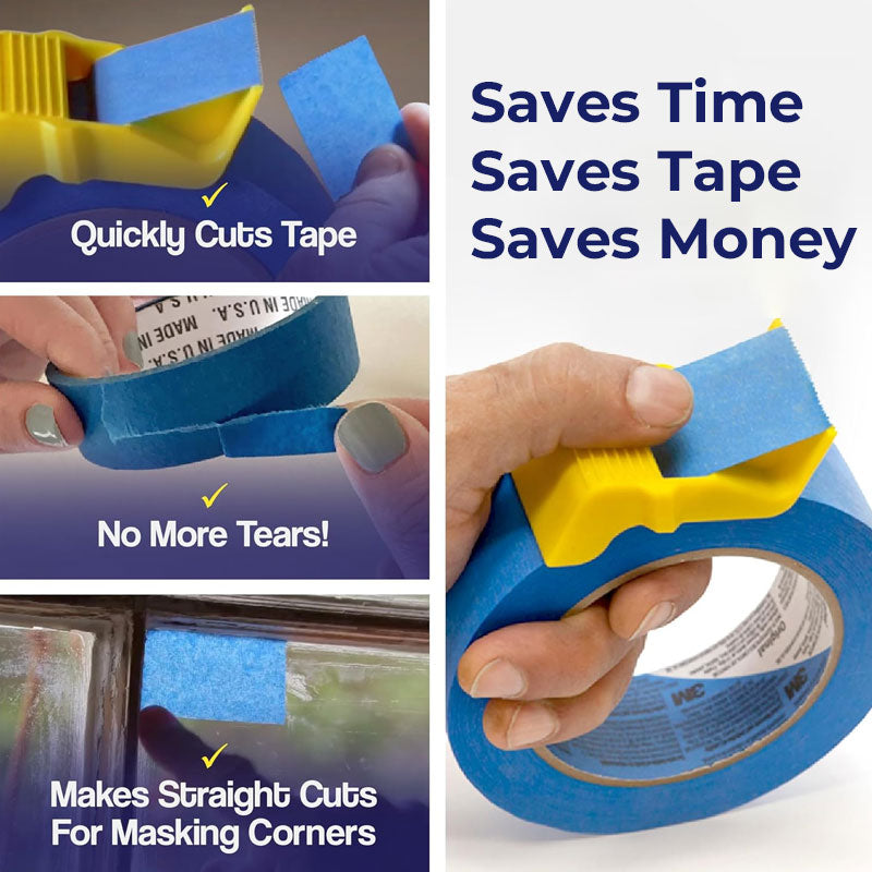 🔥Last Day Sale 49% OFF🎁 Foam Tape Cap Dispenser for Painters, Crafters, and Masking Tape Cutting