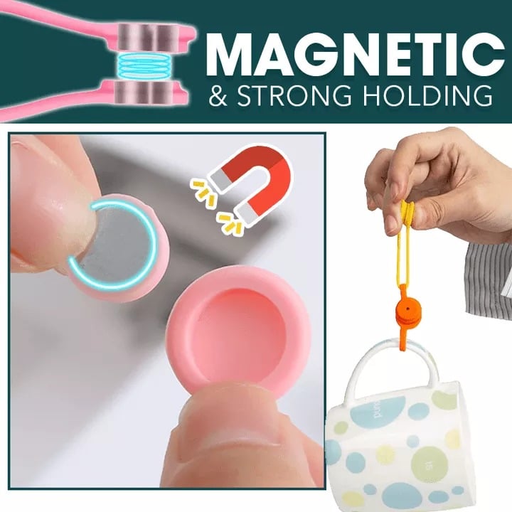 🔥 Last Day Sale 49% OFF🎁 Snap-On Magnetic Cable Ties