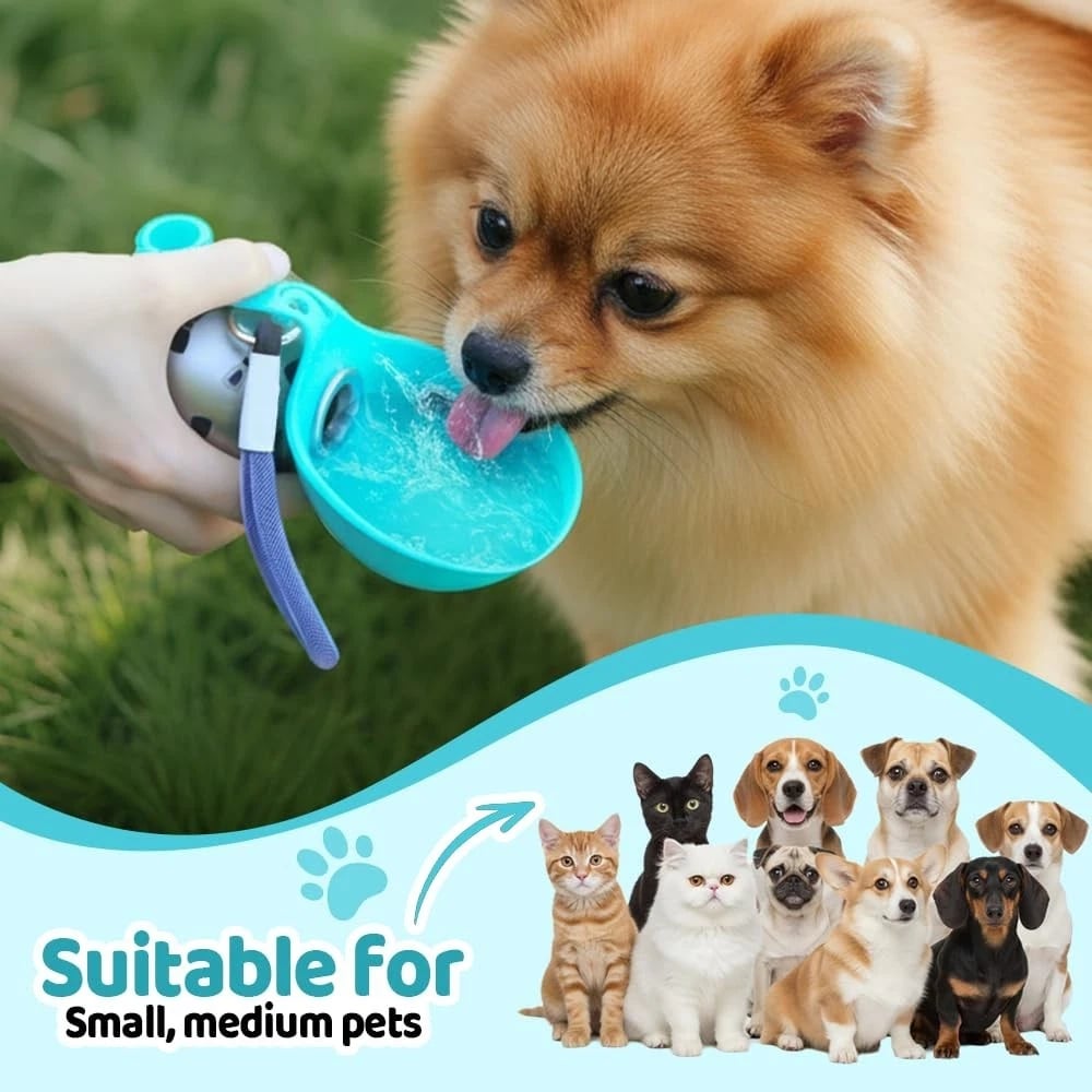 🔥Hot Sale 49% OFF🎁Portable Stainless Steel Pet Water Bottle – Leak-Proof & Foldable