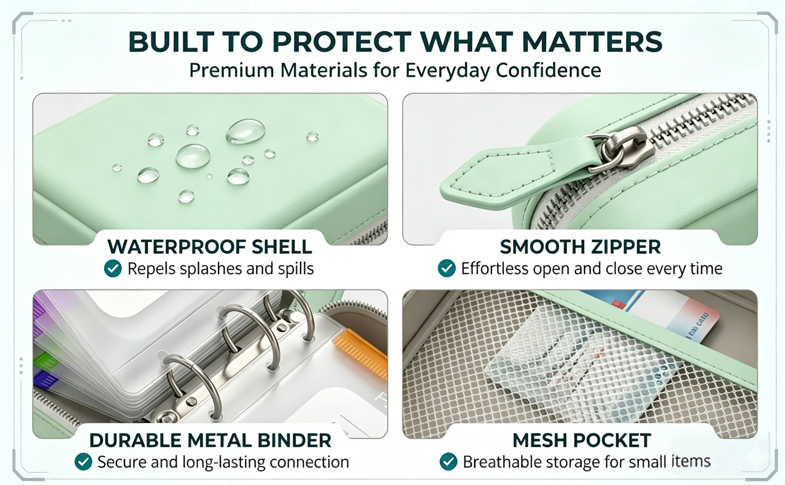 Protective Waterproof Pill Organizer Case