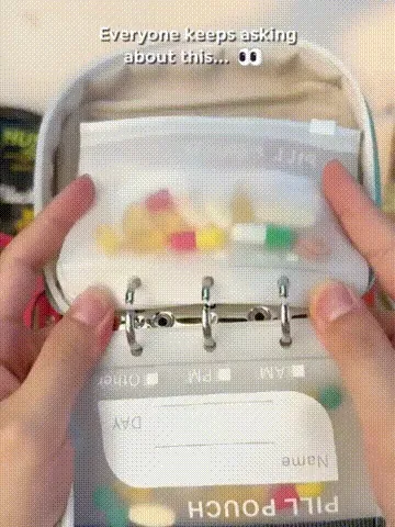 A8 Waterproof Pill Pouch Organizer