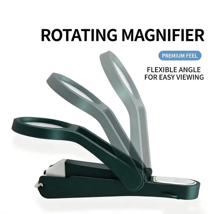 🔥Last Day Sale - 49% OFF🎁 Nail Clipper with Magnifying Glass 