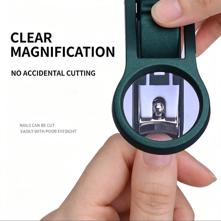 🔥Last Day Sale - 49% OFF🎁 Nail Clipper with Magnifying Glass 