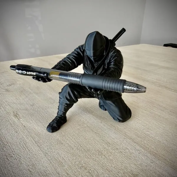 🔥Last Day Sale 49% OFF🎁⚔️3D Printed Samurai Pen Holder Desk Organizer