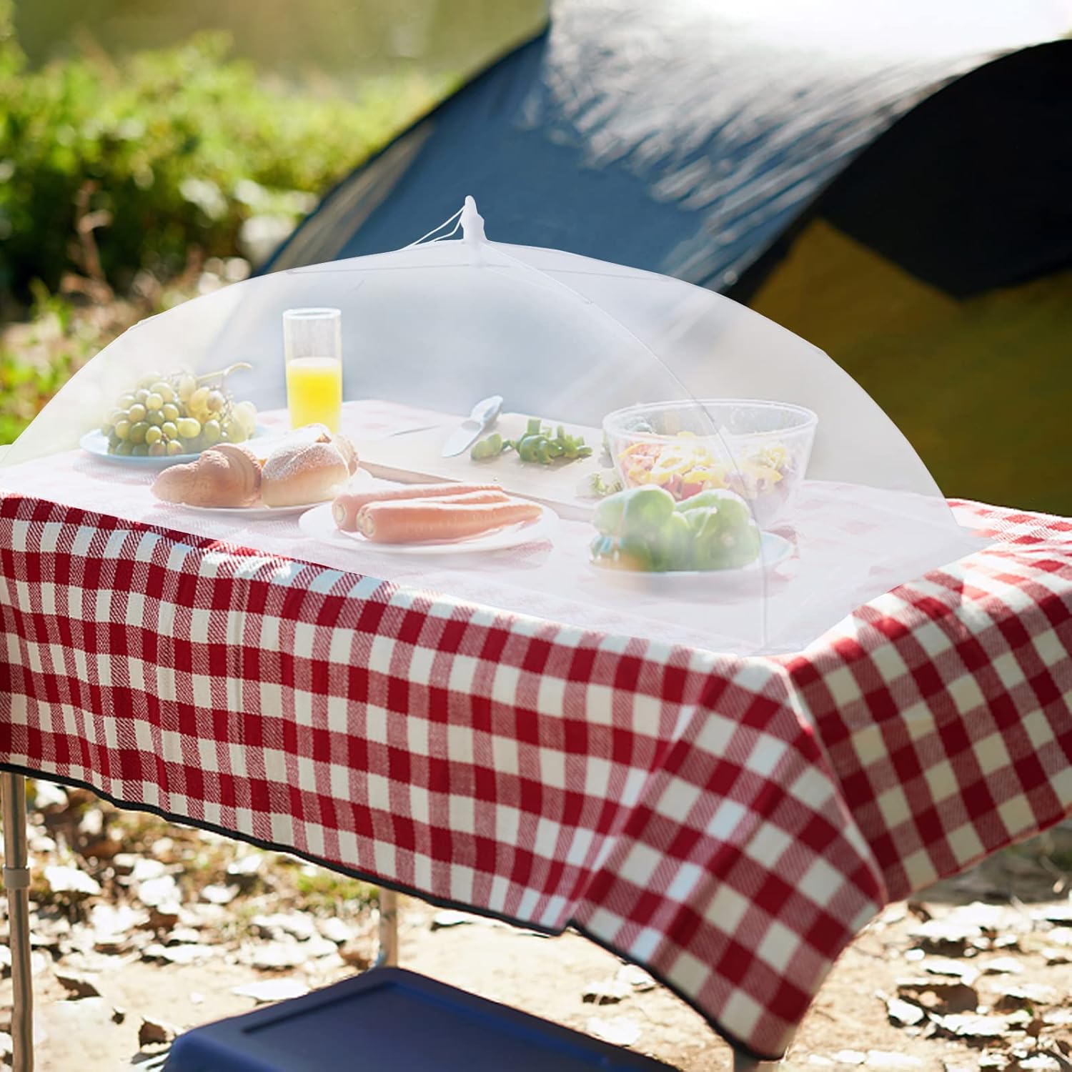 🧺Foldable Mesh Food Cover — Keep Bugs Out & Freshness In🌿✨