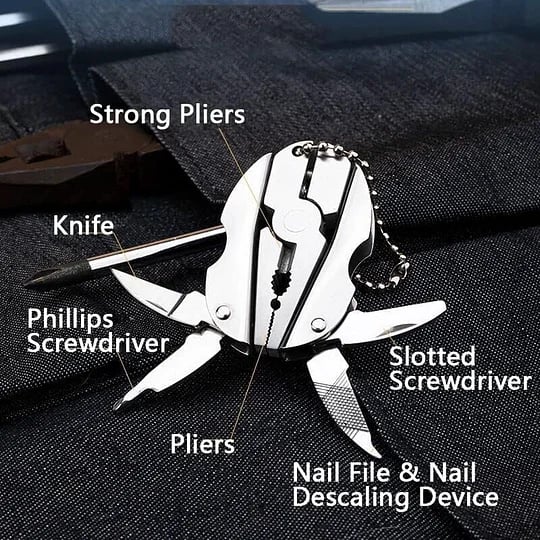 (🔥LAST DAY PROMOTION-49% OFF)Multifunctional Stainless Steel Pocket Tool