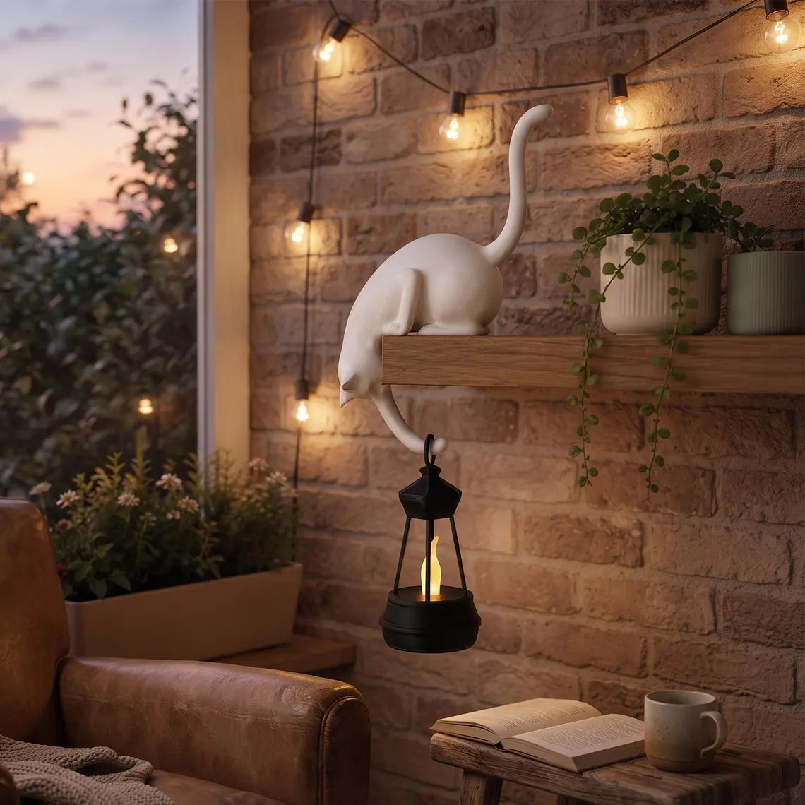 🐈‍⬛ Cute Cat Hook Shelf Decor