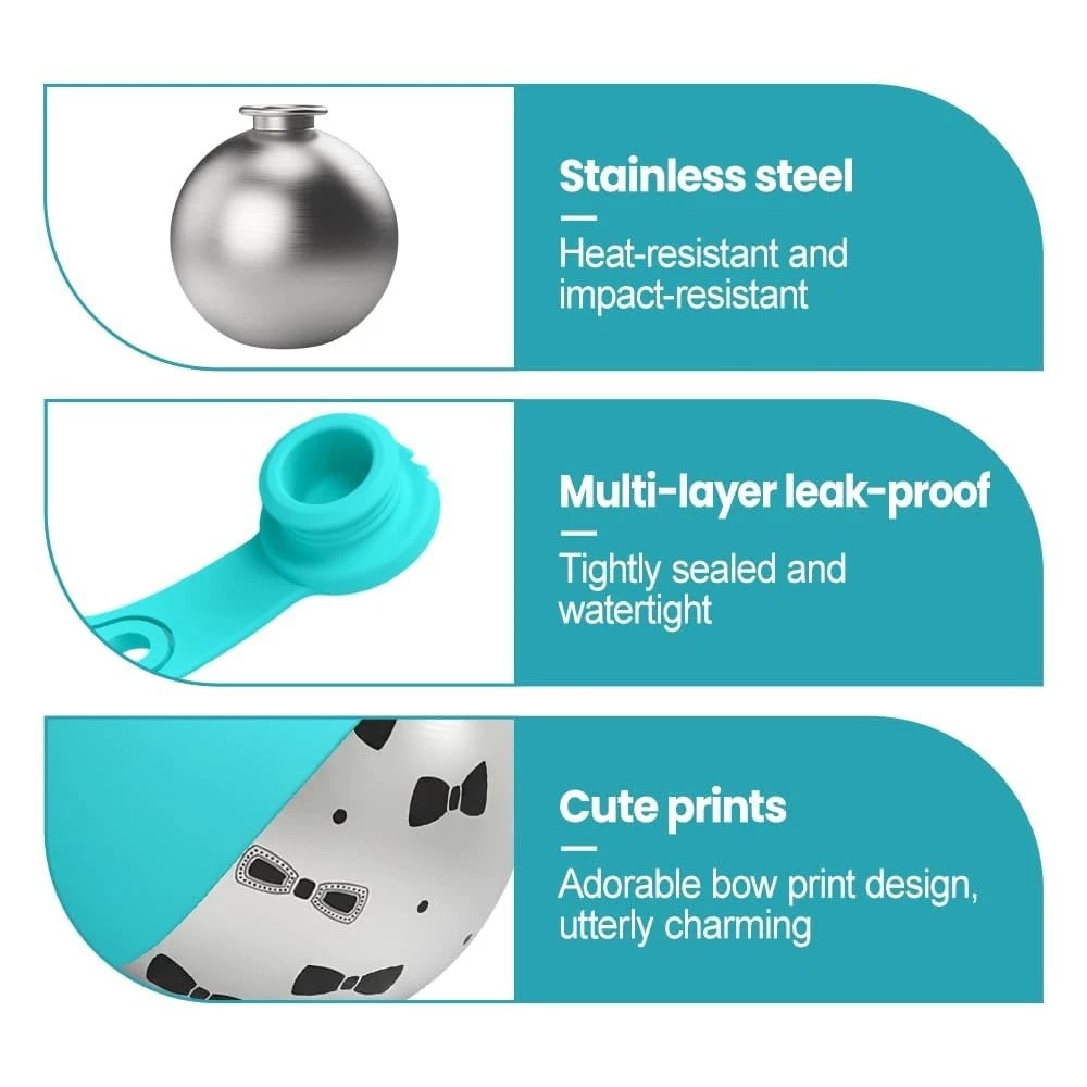 🔥Hot Sale 49% OFF🎁Portable Stainless Steel Pet Water Bottle – Leak-Proof & Foldable