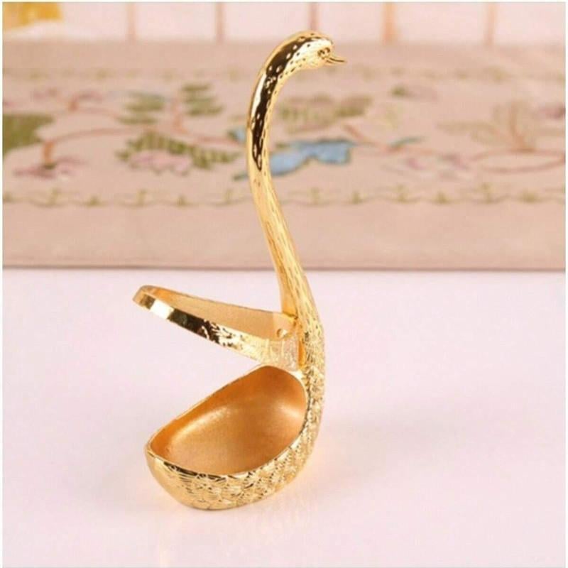 🔥Last Day Sale 49% OFF🎁Creative Swan Design Coffee Stirring Spoon Set (6 spoons)