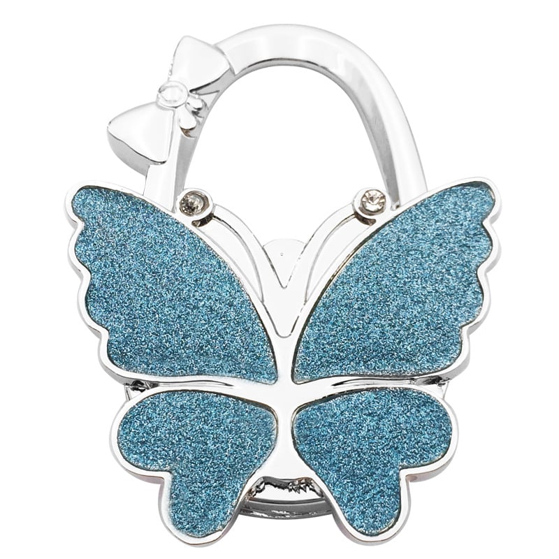 🎁 Hot Sale 49% OFF 🔥Butterfly Foldable Handbag Hook – Stylish, Portable & Non-Slip Bag Hanger