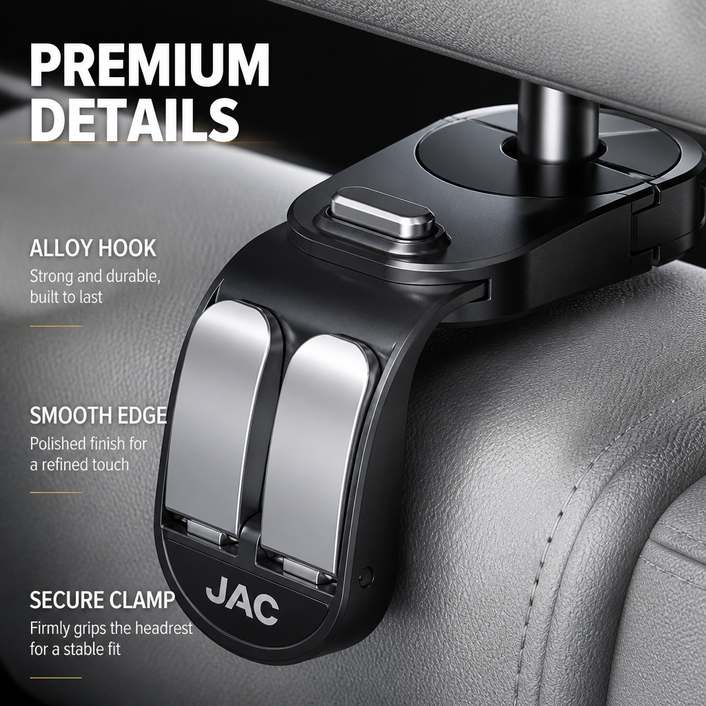 🔥Last Day Sale - 49% OFF🎁 New Retractable Car Seat Back Hook - Buy 4 Free Shipping