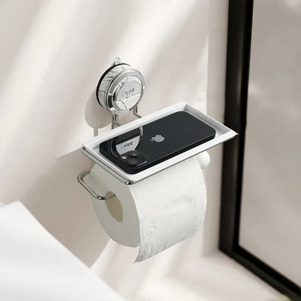 No Drilling Suction Stainless Steel Toilet Paper Holder🧻