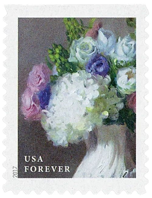 2017 USPS Flowers from The Garden Forever Stamps