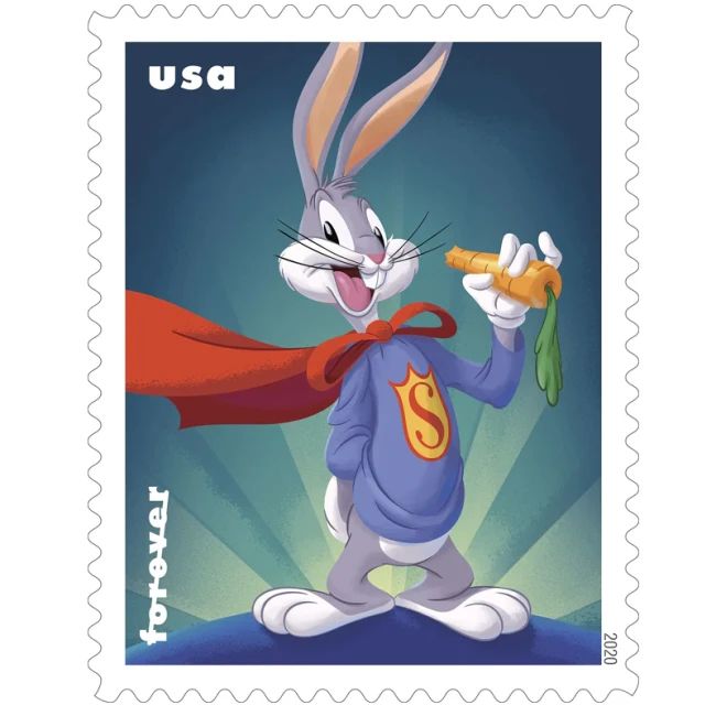 2020 USPS Bugs Bunny Forever Postage Stamps
