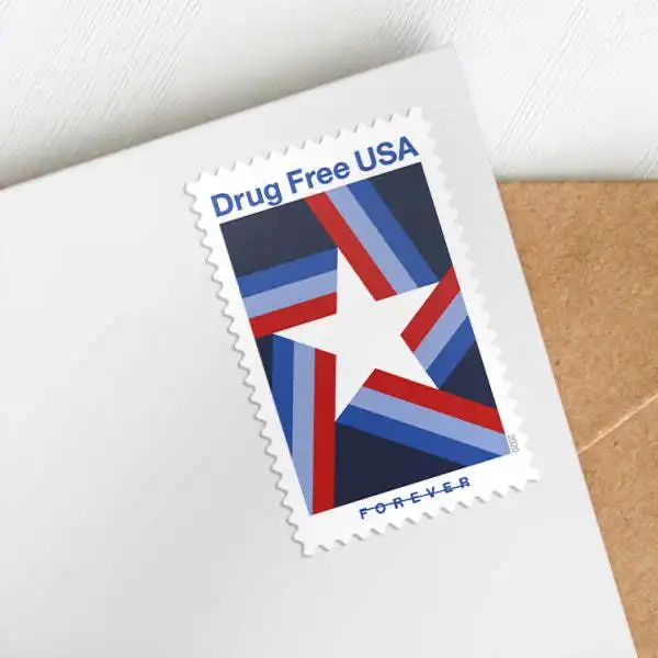 2020 USPS Drug Free USA First-Class Forever Stamps