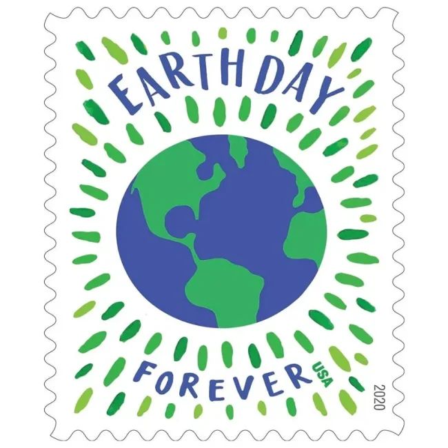 2020 USPS Earth Day Forever Stamps