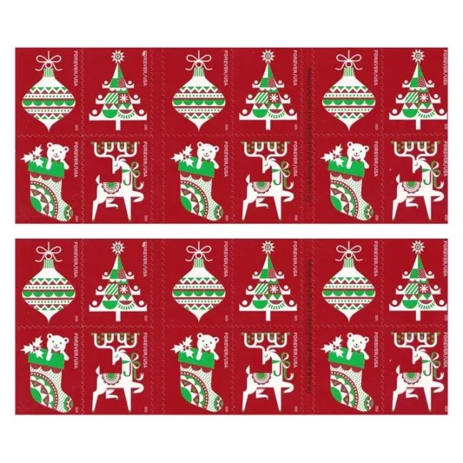 2020 USPS Holiday Delights Forever Stamps