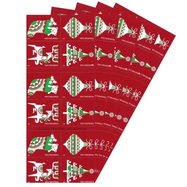 2020 USPS Holiday Delights Forever Stamps