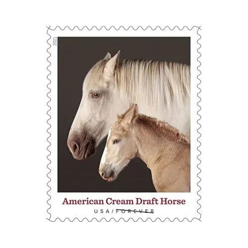 2021 US New Heritage Breeds Forever Postage Stamps